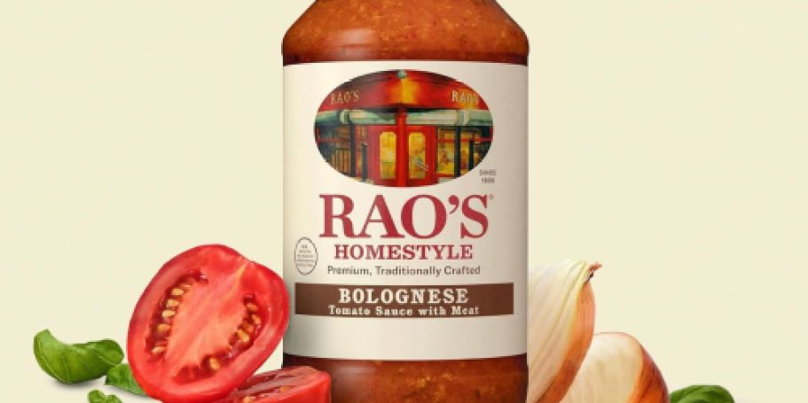 Rao’s Homemade Sauce 24oz Jars from $4.68 Shipped on Amazon