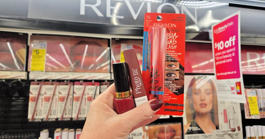 Stock Up on Revlon Cosmetics & Save BIG at CVS