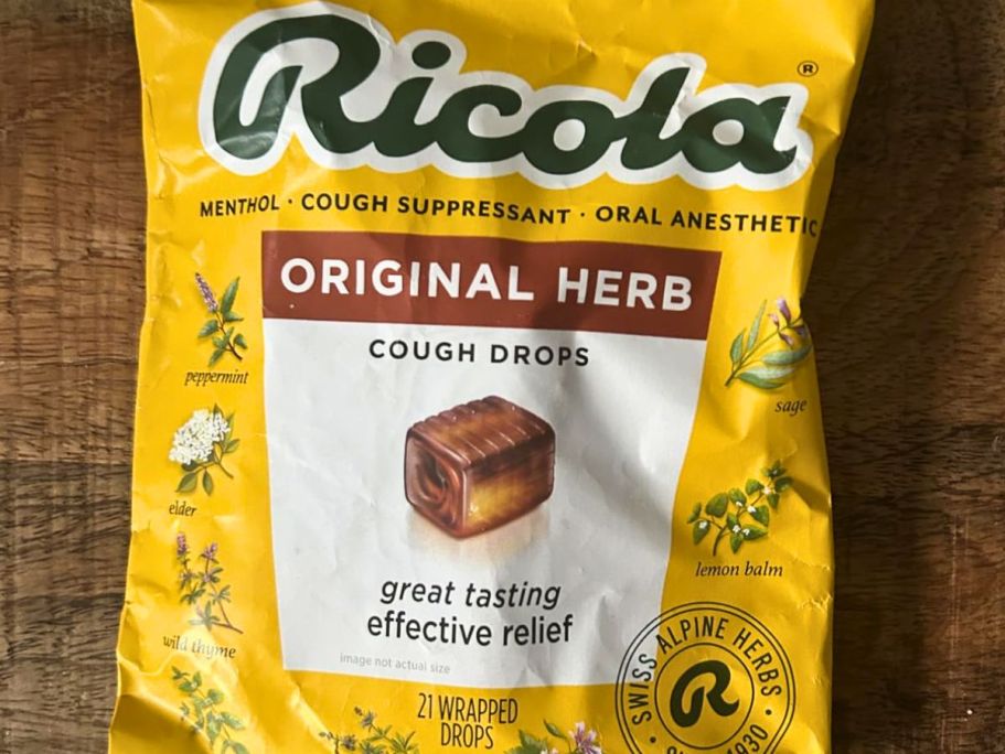 Ricola Cough Drops 21-Count Just $1.76 Shipped on Amazon