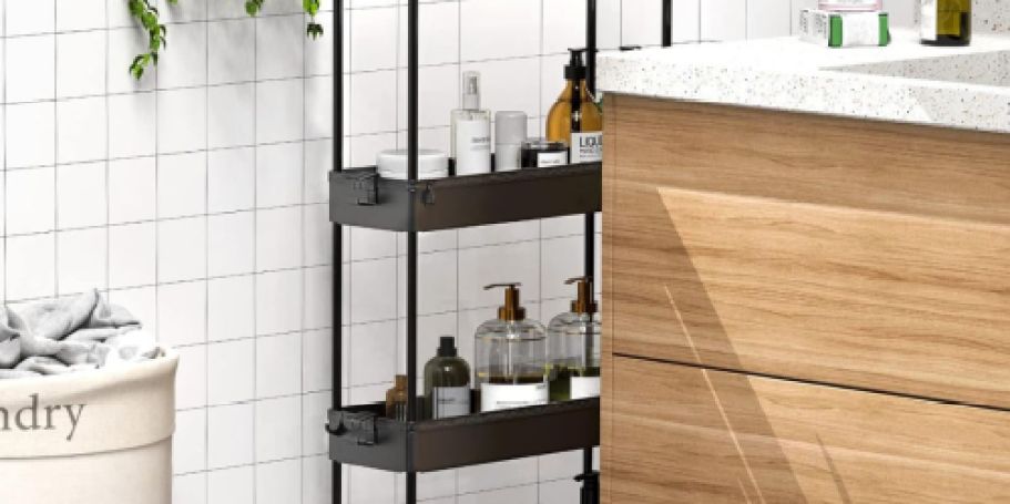 Slim Rolling Storage Cart Just $10 on Amazon (Reg. $25)