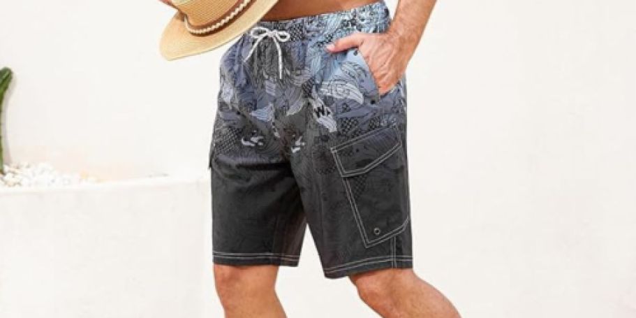 Men’s Swim Trunks Just $14.98 on Amazon (Reg. $30)