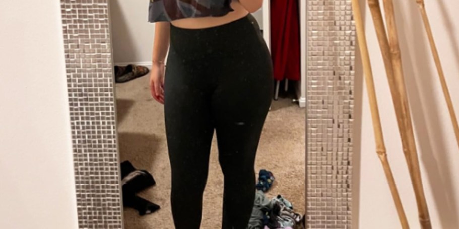 Women’s High-Waisted Leggings ONLY $3.99 on Amazon