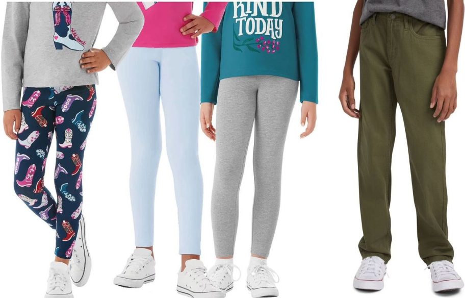 Stock images of kids pants from sam's Club