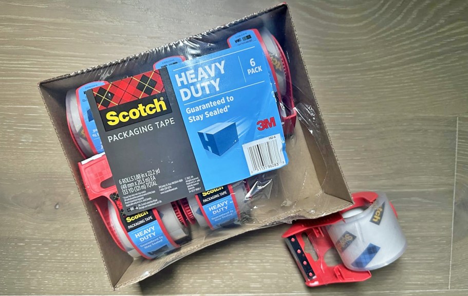 Scotch Packing Tape 6-Pack Only $11.99 Shipped on Amazon (Reg. $20)