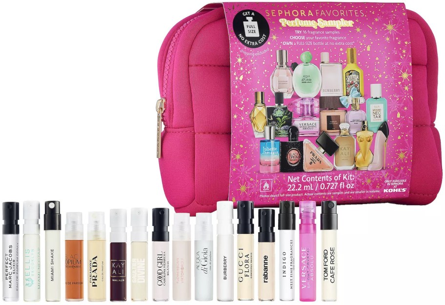Sephora Favorites Holiday Perfume Sampler Set With Redeemable Voucher