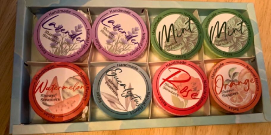 Shower Steamers 8-Pack Only $3.99 Shipped on Amazon (Mother’s Day Gift Basket Add-On)