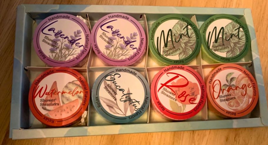 Shower Steamers 8-Pack Only $3.99 Shipped on Amazon (Mother’s Day Gift Basket Add-On)