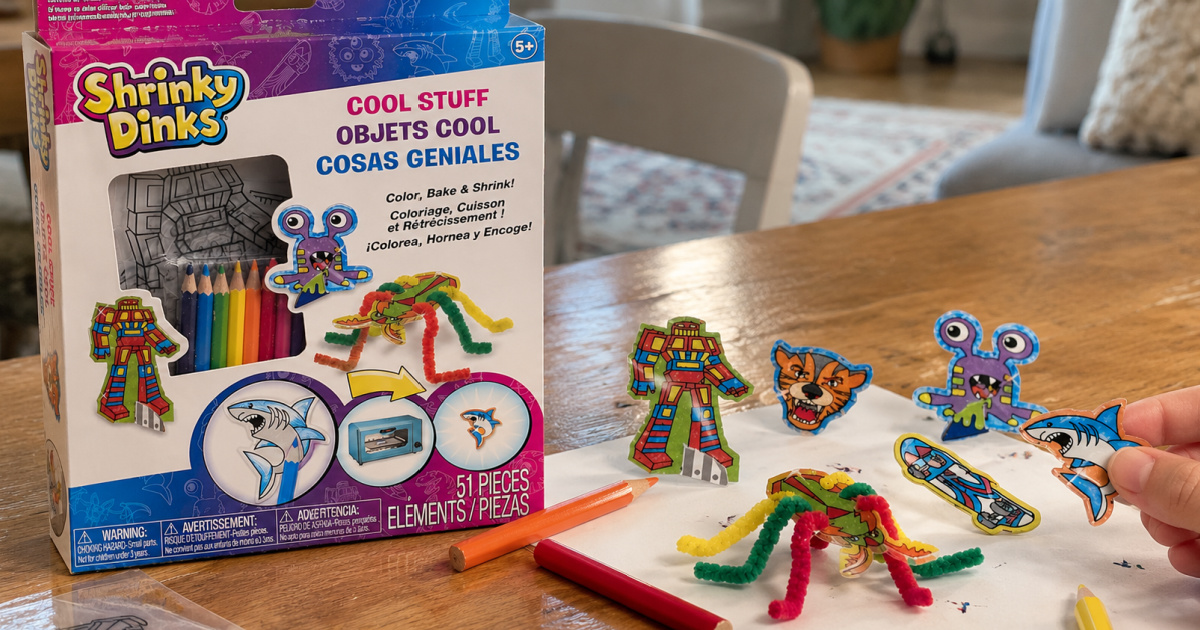 This Nostalgic Shrinky Dinks Set is Just $7.99 Shipped w/ Amazon Prime (Regularly $14)