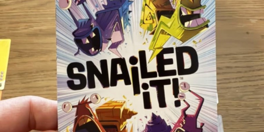 Snailed it Card Game Just $1.29 on Target.com (Reg. $9)