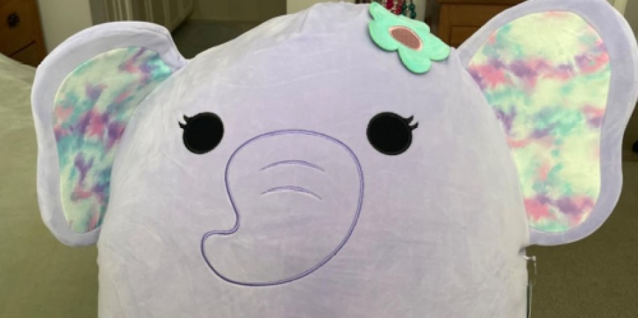 Squishmallows 20″ Elephant Only $23.99 on Amazon + More