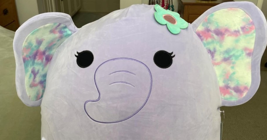 Squishmallows 20″ Elephant Only $23.99 on Amazon + More