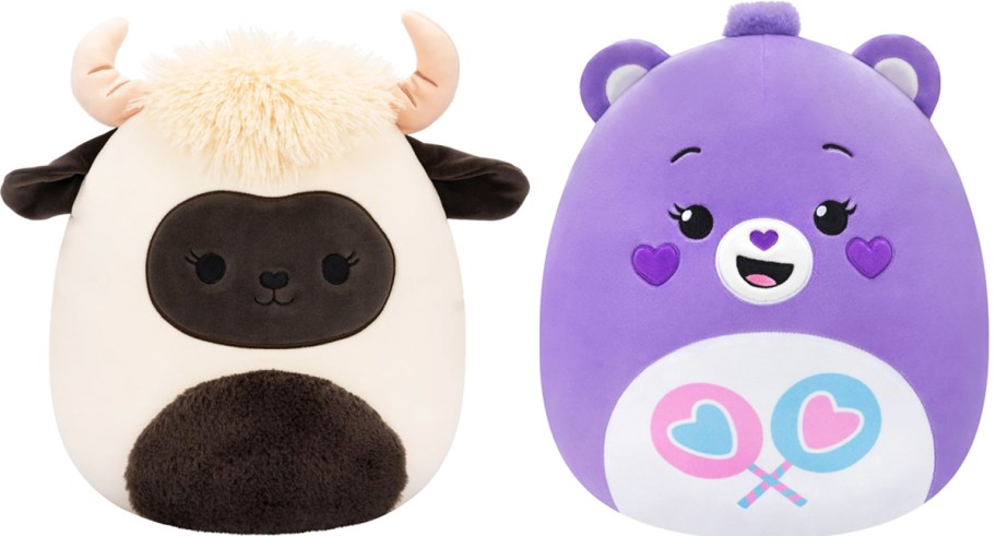 sheep and care bears squishmallows plush