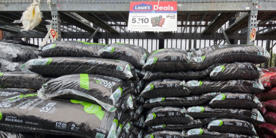 Lowe’s Mulch Bags Just $2 – Don’t Miss This Spring Steal!