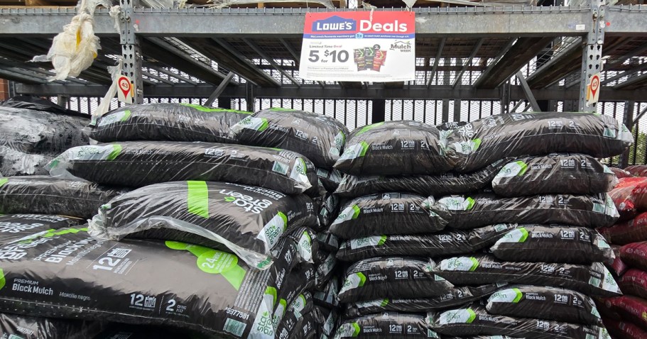 Lowe’s Mulch Bags Just $2 – Don’t Miss This Spring Steal!