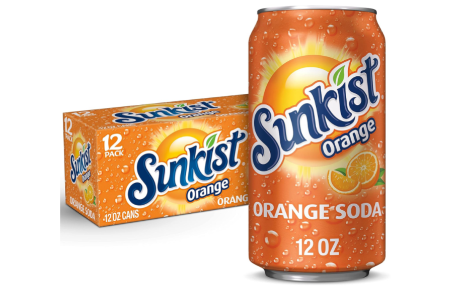 stock image of sunkissed soda