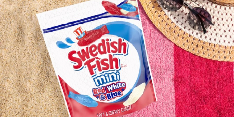 Swedish Fish Mini Red White & Blue Just $5.84 Shipped on Amazon