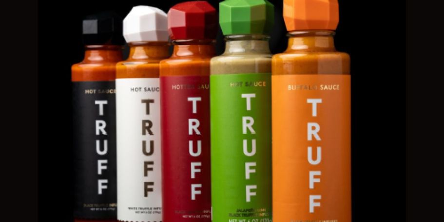 *Rare* Up to 50% Off TRUFF Gourmet Truffle-Infused Hot Sauces on Amazon