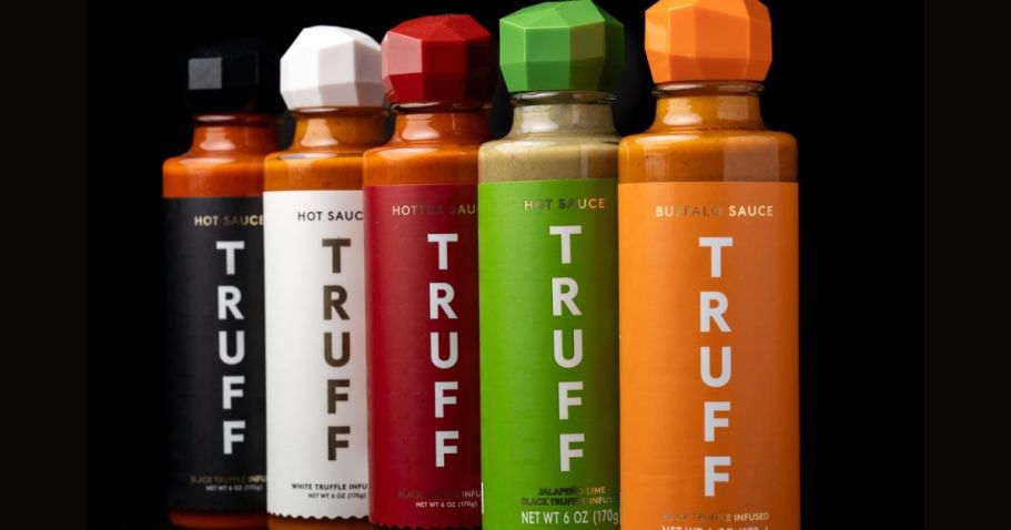 *Rare* Up to 50% Off TRUFF Gourmet Truffle-Infused Hot Sauces on Amazon