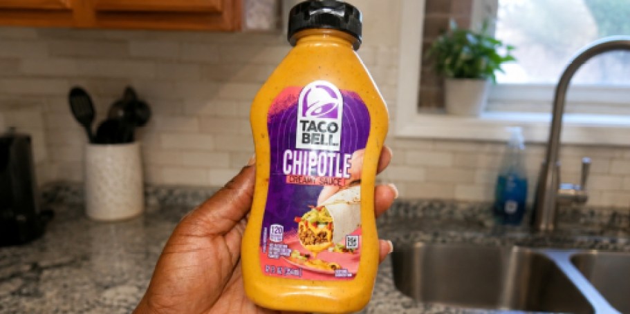 Taco Bell Sauce $1.55 at
