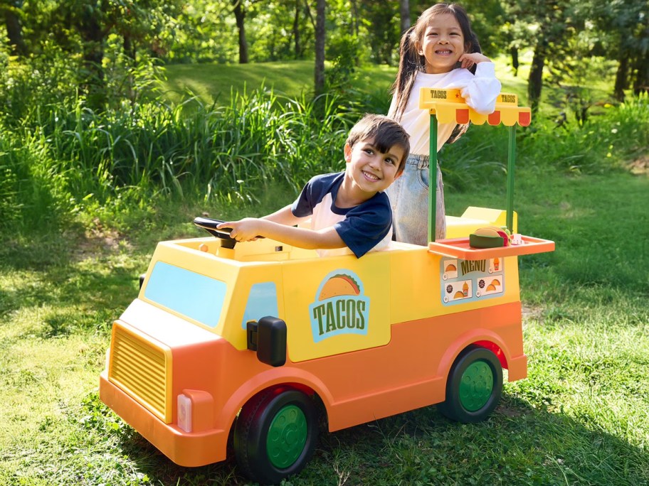 Taco Truck 12V Ride On