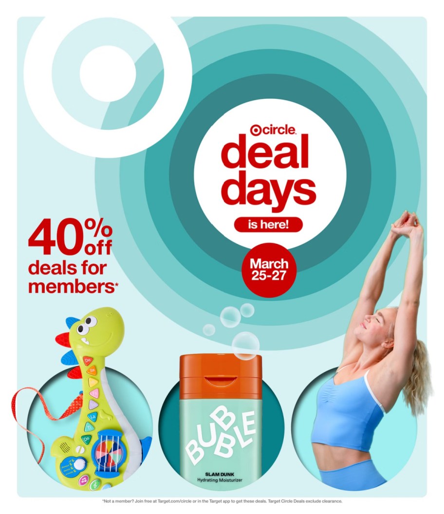 page from Target ad