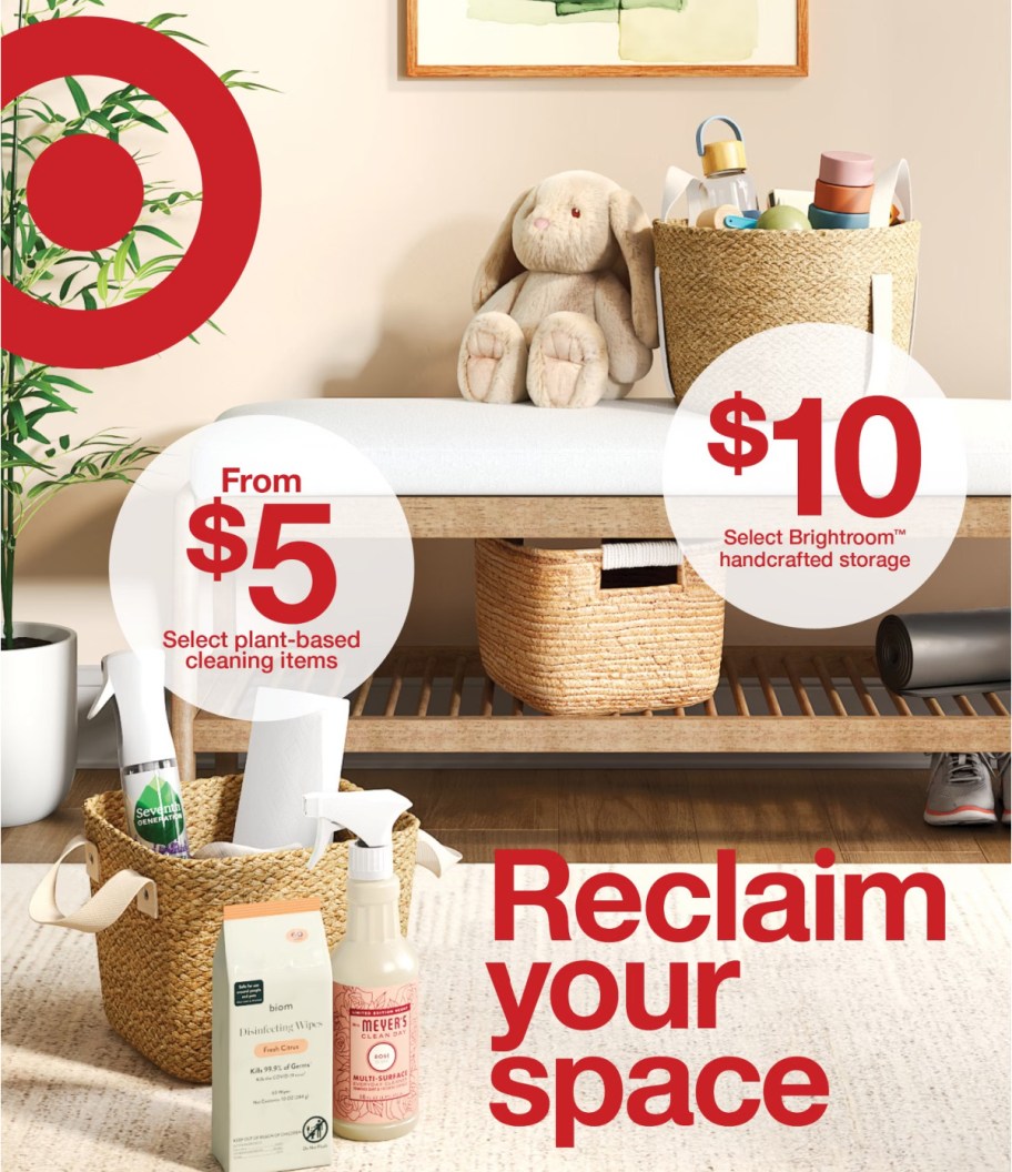 page from Target ad