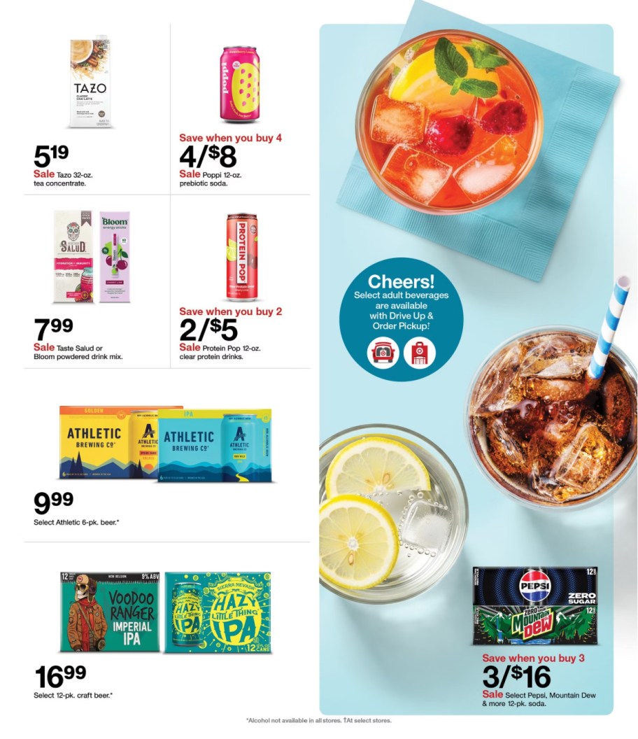page from Target ad