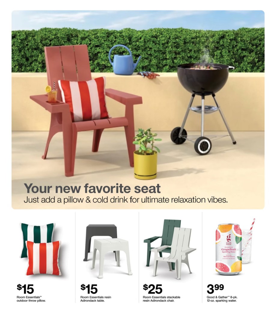 page from Target ad