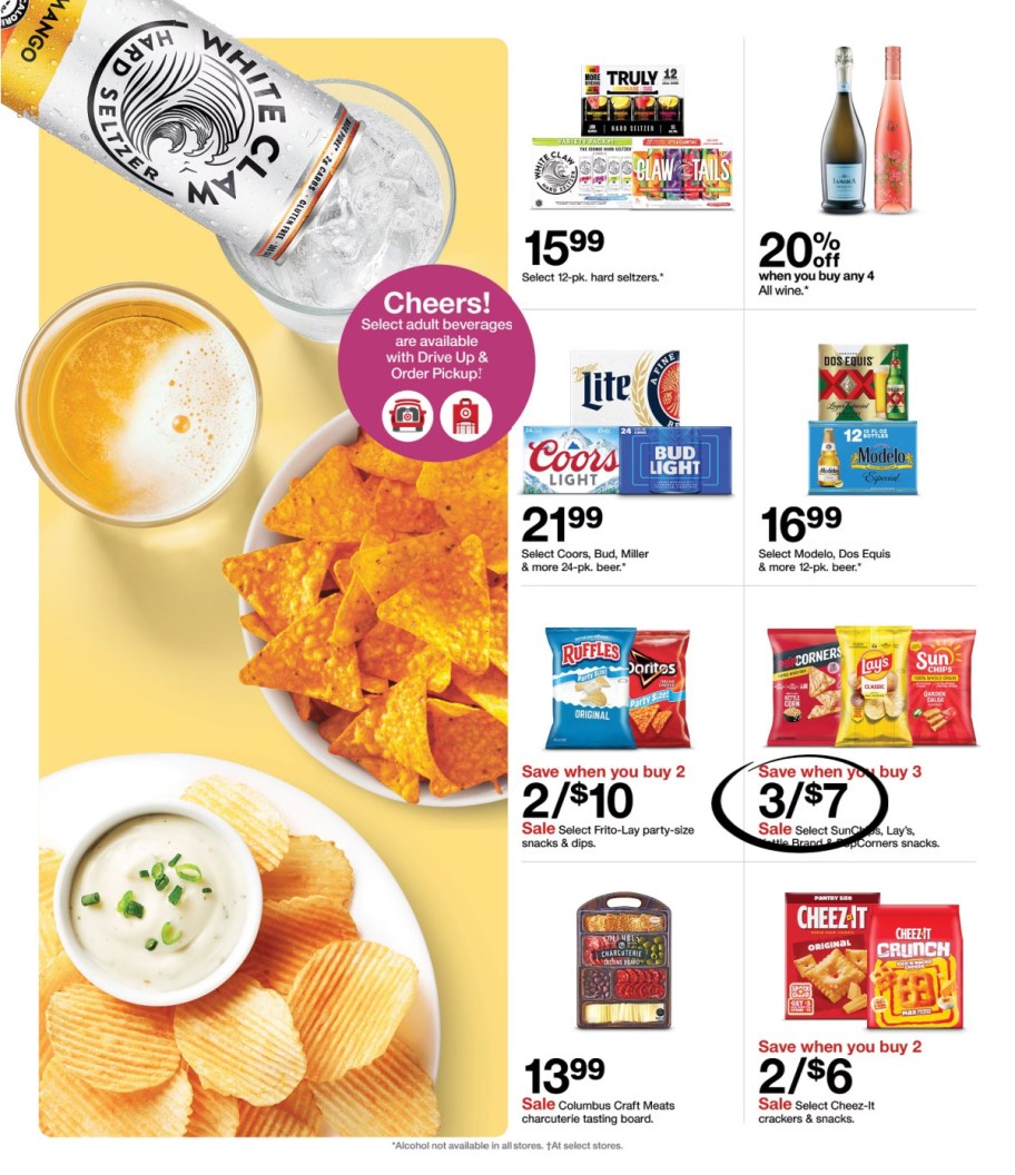 page from Target ad