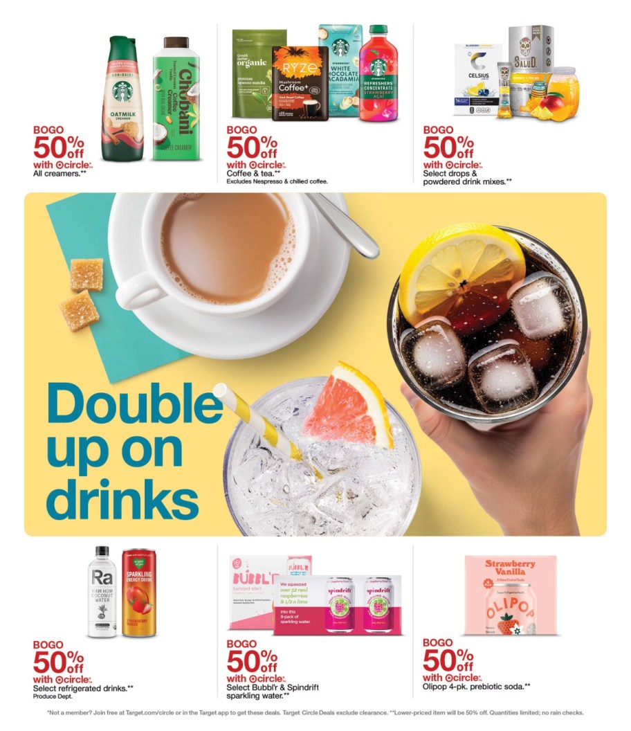 page from Target ad