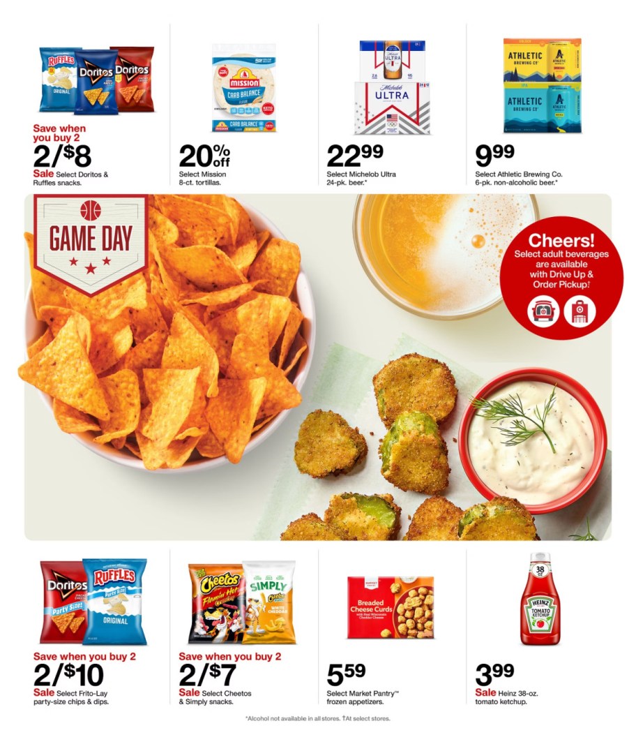 page from Target ad