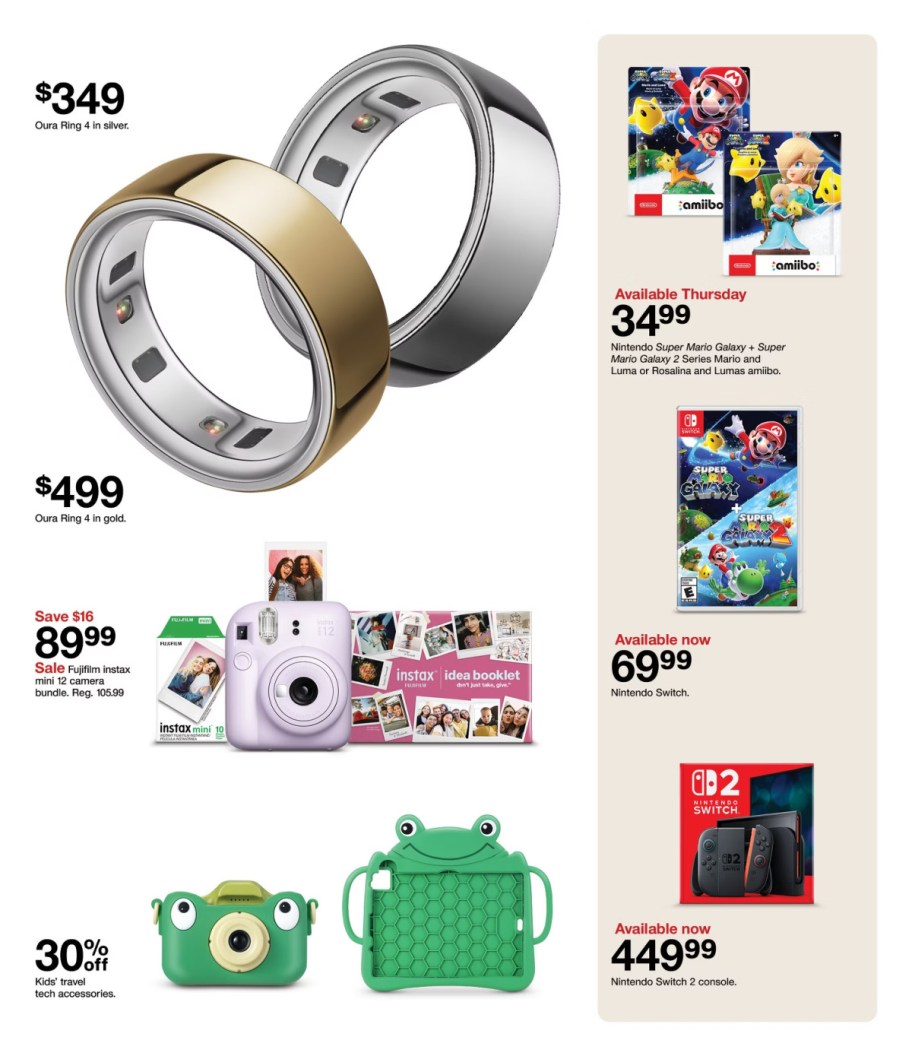 page from Target ad