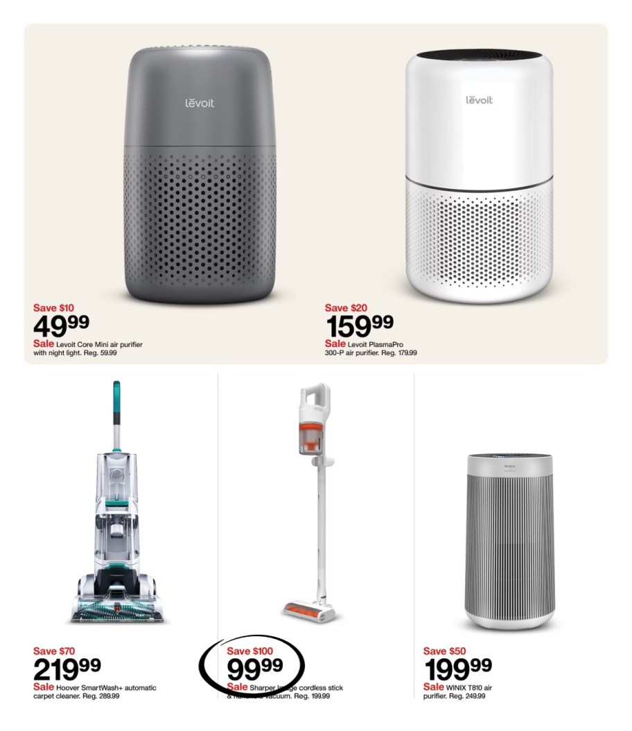 page from Target ad