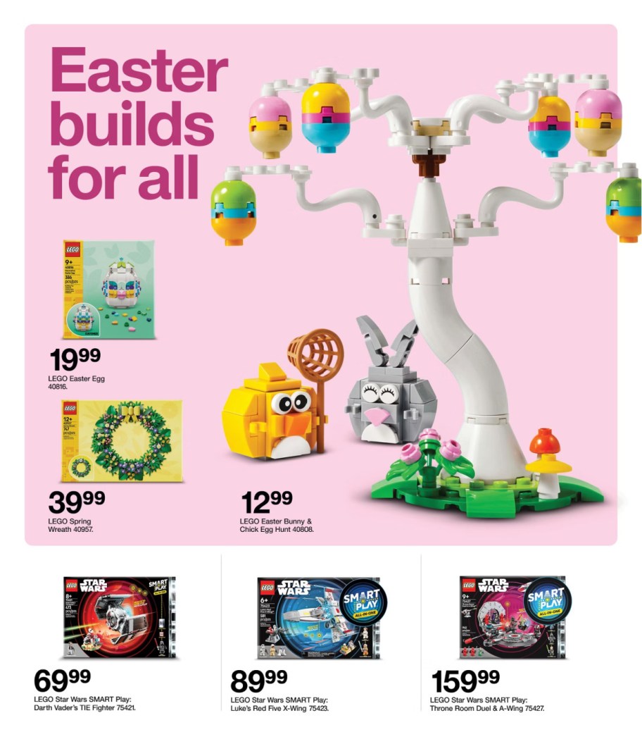 page from Target ad