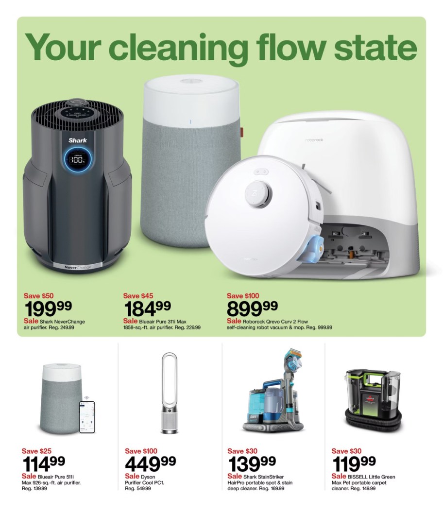 page from Target ad