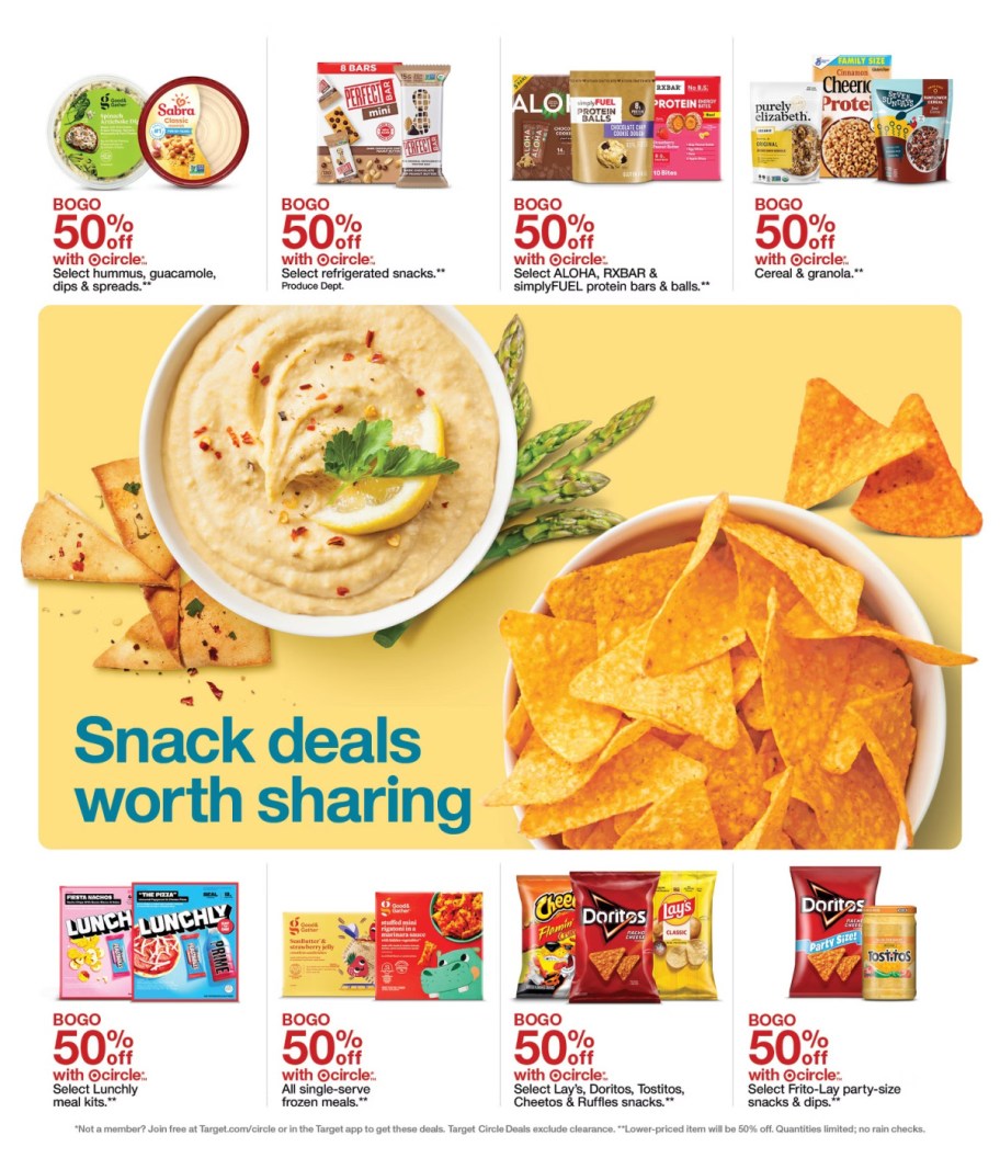 page from Target ad