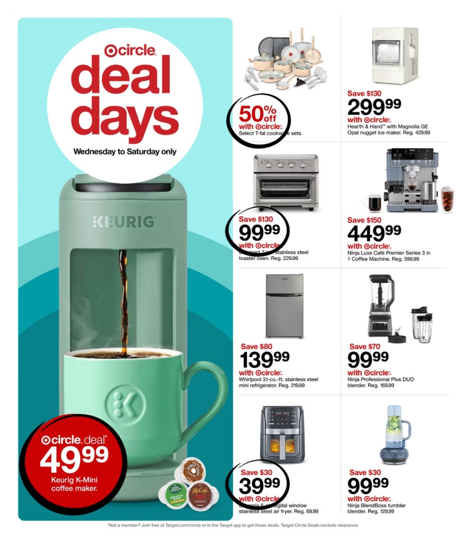 page from Target ad