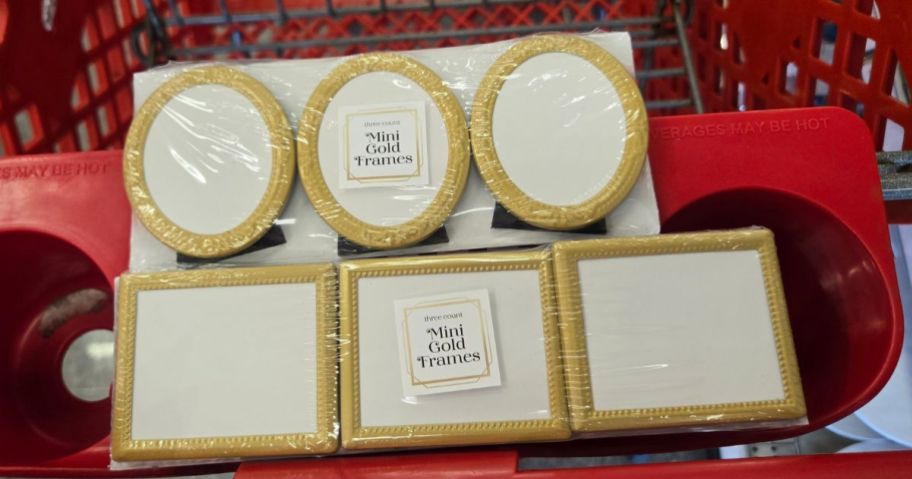 Gold Frame 3-Pack from Target's Bullseye's Playground