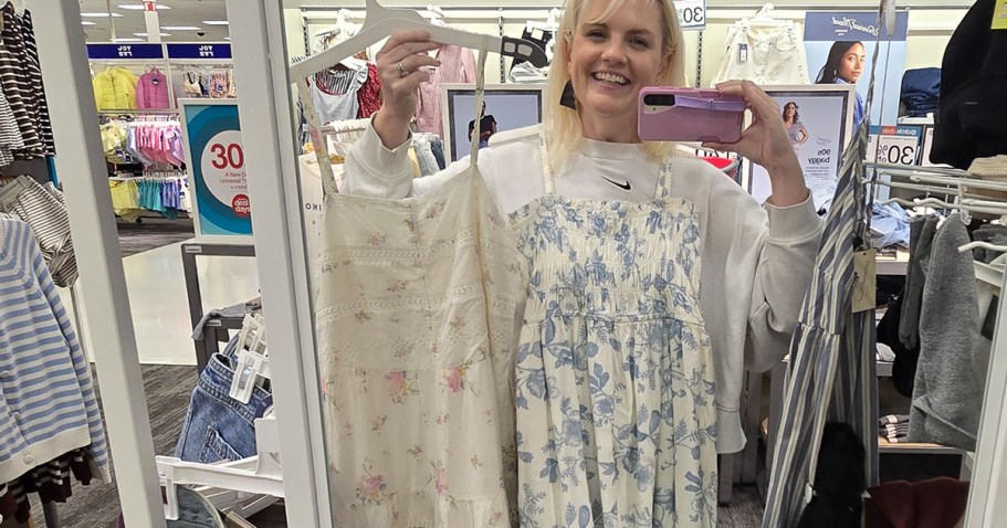 Score 30% Off Women’s Spring Dresses at Target (Cute Looks for Easter!)