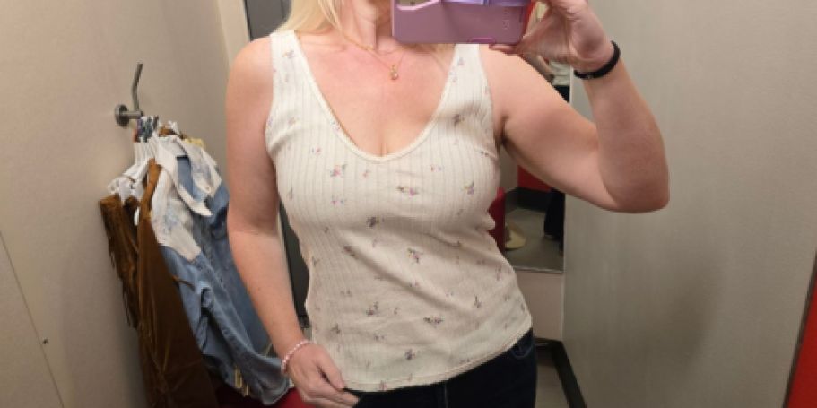 Target Best-Selling Women’s Tank Tops from $6 – Ends Tonight!