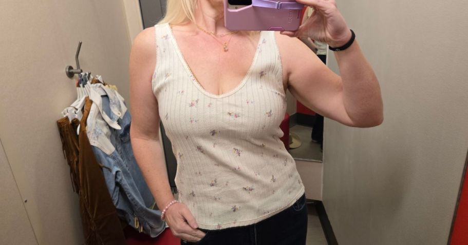 Target Best-Selling Women’s Tank Tops from $6 – Ends Tonight!