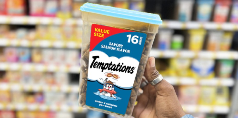 Temptations Cat Treats Tub Just $6.64 Shipped on Amazon