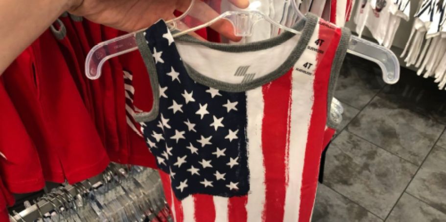 70% Off The Children’s Place + Free Shipping | Americana Clothing from $2.79 Shipped