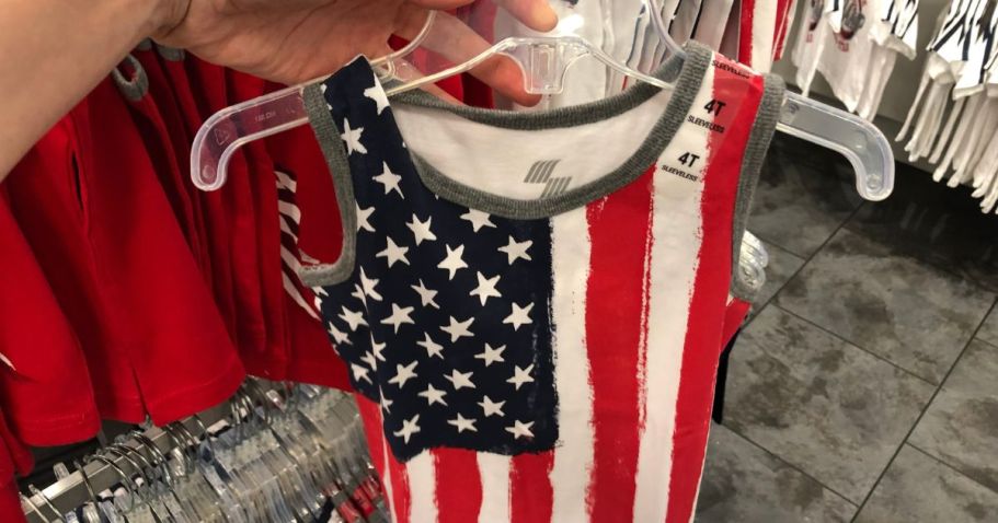 70% Off The Children’s Place + Free Shipping | Americana Clothing from $2.79 Shipped