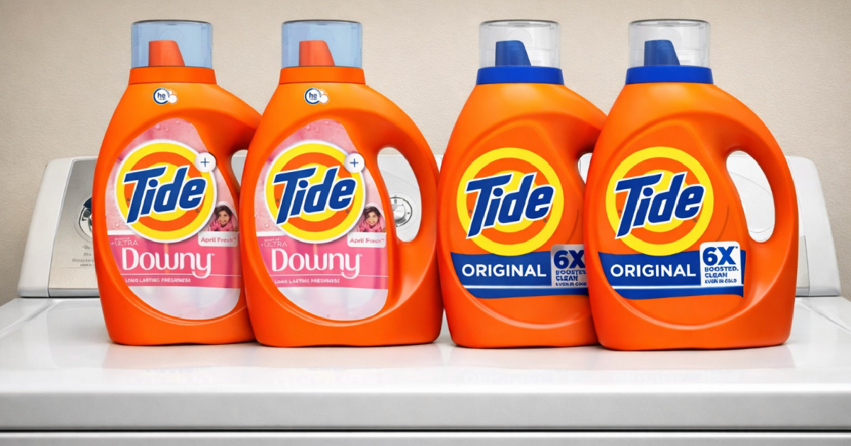 Almost 50% OFF Tide Detergent Bottles on Amazon After Rebate