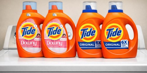 Almost 50% OFF Tide Detergent Bottles on Amazon After Rebate