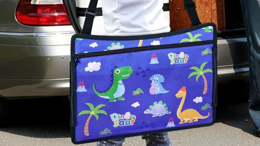 Child carrying a Travel tray