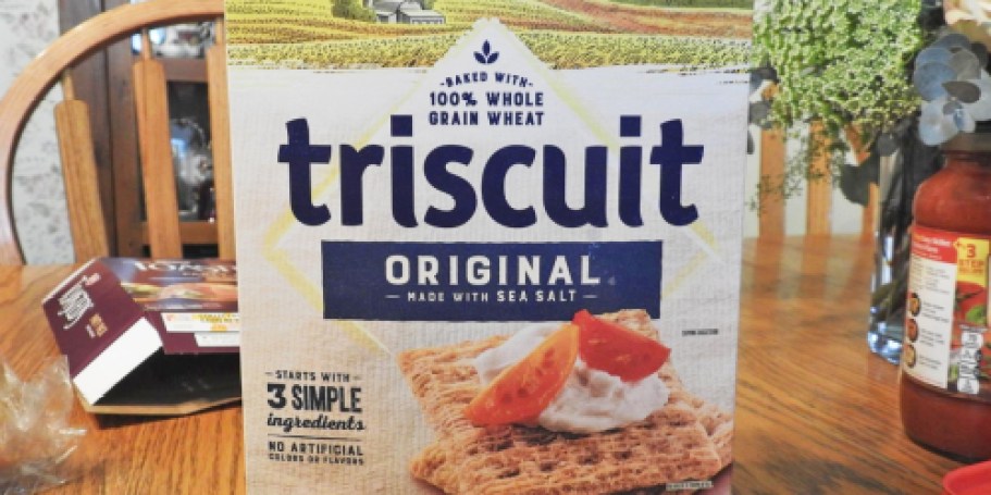 Triscuit Crackers Family Size Box Just $2 Shipped on Amazon