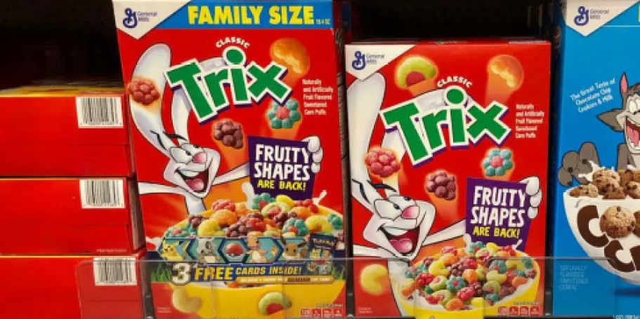 Trix Family Size Cereal Only $2.51 Shipped on Amazon