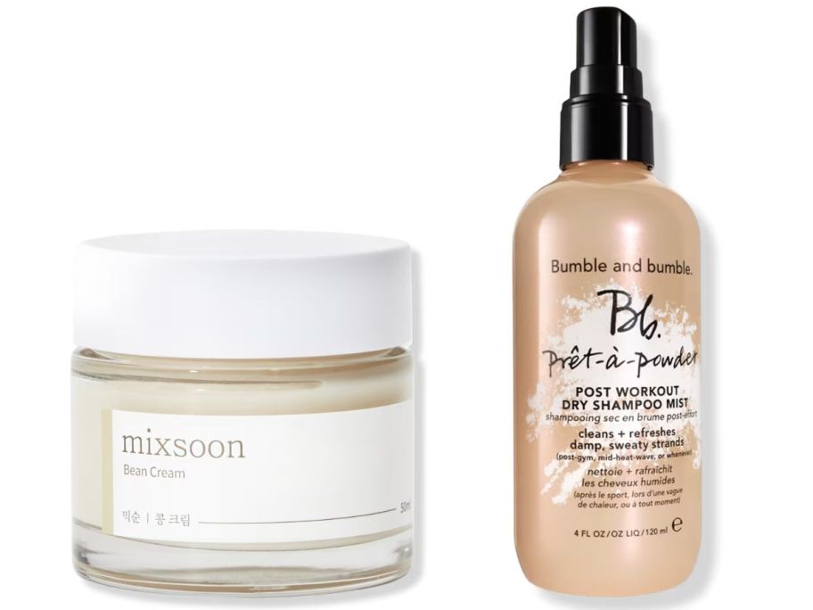 Mixsoon Moisturizer and Bumble and bumble Post Workout Spray
